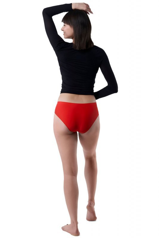 Figi damskie Julimex Simple czerwone
