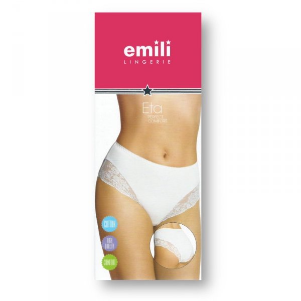 Figi damskie Emili Eta białe