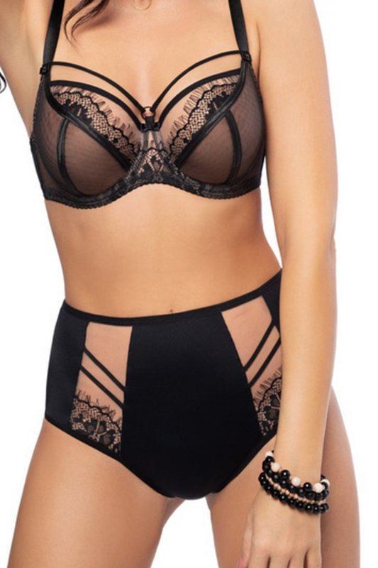 Figi damskie Gorsenia Paradise 498 czarne