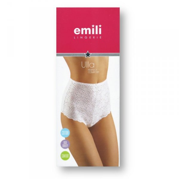 Figi damskie Emili Ulla białe