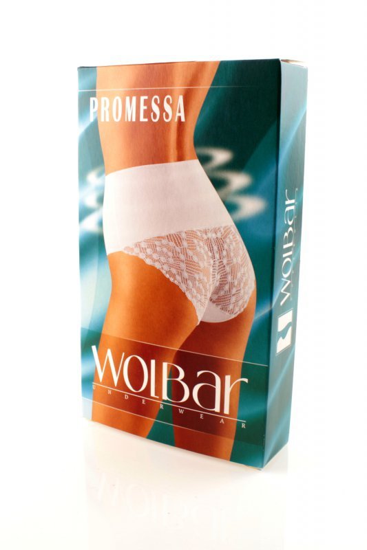 Damskie figi modelujące Wol-Bar Promessa czarne
