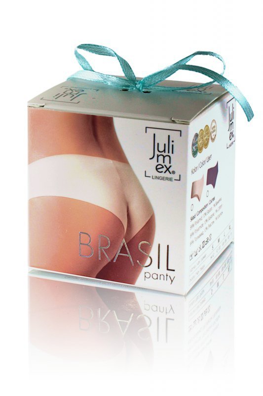 Figi damskie Julimex  Brasil turkusowe