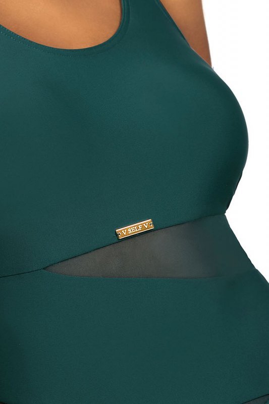 Strój kąpielowy Self Fashion sport 36 7 zielony