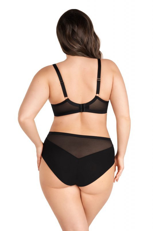 Biustonosz miękki Gorsenia Just black 824