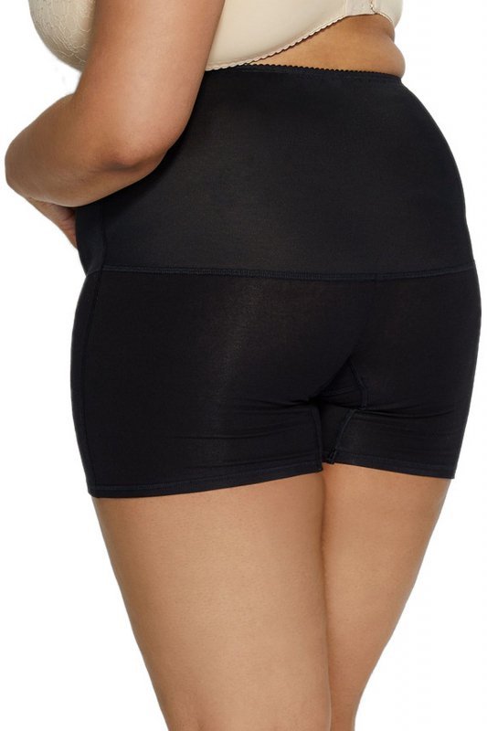 Damskie szorty modelujące Mitex Iga plus czarne maxi