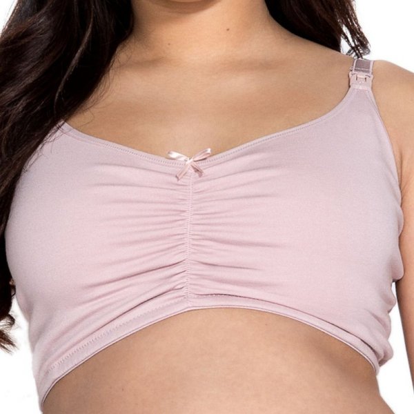 Biustonosz do karmienia Mitex MK Easy bra różowy