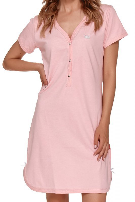 Damska koszula nocna Doctor nap TCB 9505 sweet pink