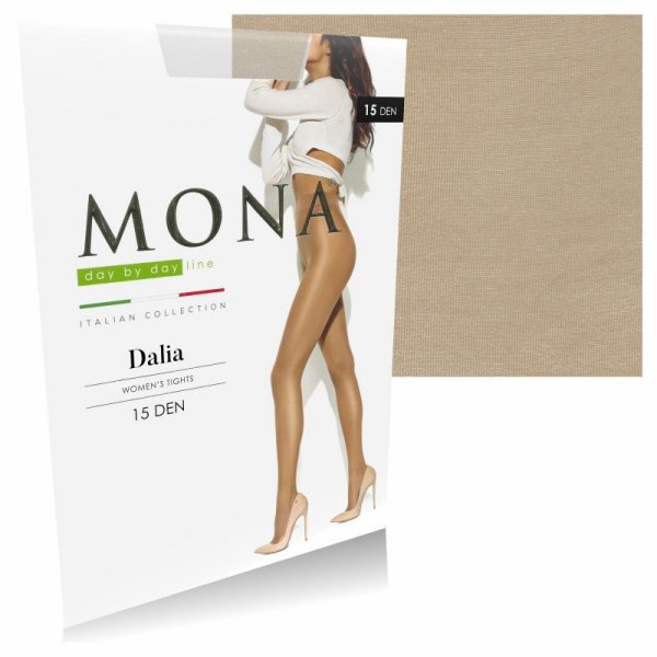 Rajstopy damskie Mona Dalia 15 den plus 