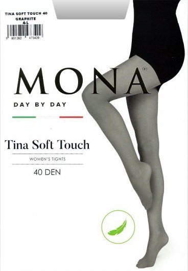 Rajstopy damskie Mona Tina Soft Touch 40 den 5 XL