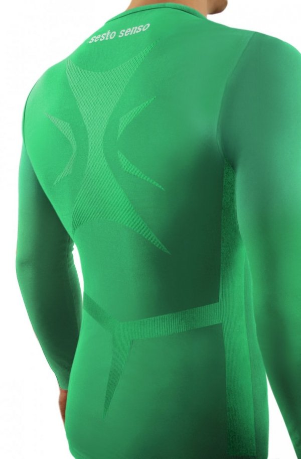 Koszulka męska Thermo Active CL40 zielona Sesto Senso