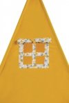 Aja baby namiot tipi żółty / trójkąty