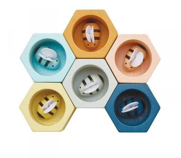 Plan Toys plaster miodu z pszczółkami - barwy sadu