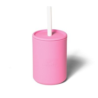 Avanchy La Petite silikonowy kubeczek dla dziecka różowy