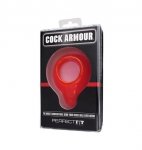 Pierścień erekcyjny Perfect Fit - Cock Armour (czerwony) Pierścień erekcyjny Perfect Fit - Cock Armour (czerwony)