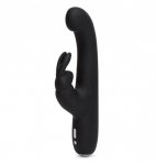 Happy Rabbit Slimline G-Spot - Wibrator Króliczek (czarny) Happy Rabbit Slimline G-Spot - Wibrator Króliczek (czarny)