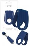 Pierścień erekcyjny Ovo B12 Vibrating Ring Blue Pierścień erekcyjny Ovo B12 Vibrating Ring Blue