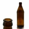 Euro 500 ml beer bottle filled with craft lager