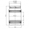 Livio Jar 580 ml fi 82 – top view