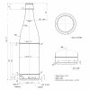 NRW bottle 500 ml filled with amber beer