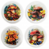 350 ml glass jars for jam and preserves – mixed graphic lids
