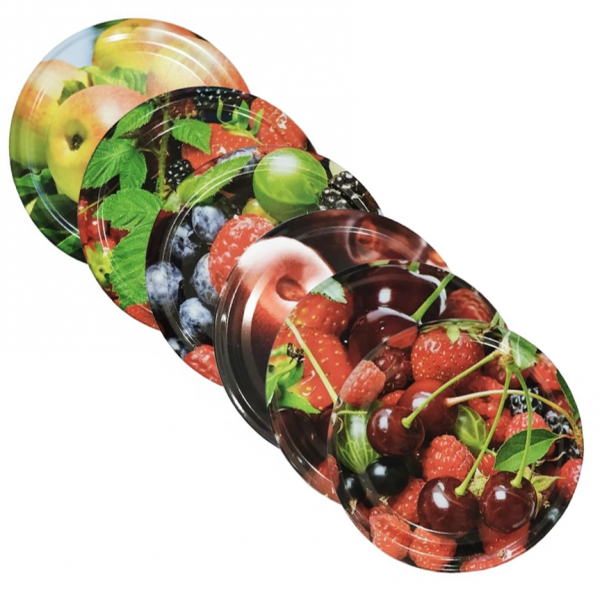 7 different lid designs – jars for food preserving