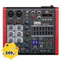 DNA CM4-DSP mikser audio USB MP3 Bluetooth Phantom