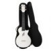Cascha Ukulele  Koncertowe Carbon Fibre Set White HH 2286