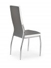 Krzesło K210 popielato-białe