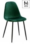 Krzesło LUCY zielone-welur