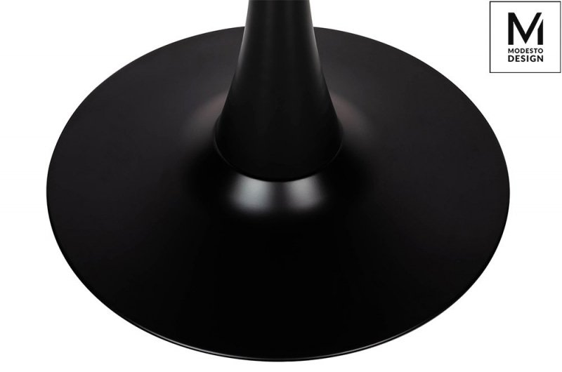 Stół TULIP czarny 80 cm podstawa