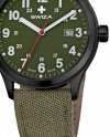 Zegarek SWIZA Kretos Gent SST black-olive-olive WAT.0251.1101