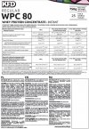 KFD WPC 80 Reg 750 g Czekoladowy