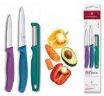 Zestaw 2 noży do warzyw i owoców Swiss Classic z obieraczką Victorinox 6.7116.33C1