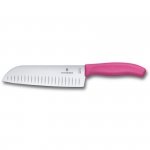 Nóż Santoku Swiss Classic z ryflowanym ostrzem 6.8526.17L5B Victorinox