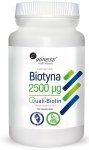 Biotyna 2500 mcg QualiBiotin® 120 tabletek VEGE Aliness 