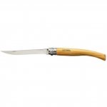 Nóż Składany Opinel Slim No 12 Inox Olivewood GRAWER NA RĘKOJEŚCI GRATIS !