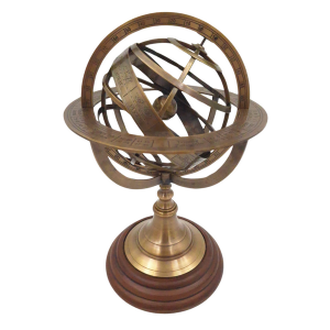 Astrolabium sferyczne wys. 28cm - AML124