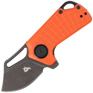 Nóż składany BlackFox Puck Orange G10, Black Stone Washed D2 (BF-761 OR)