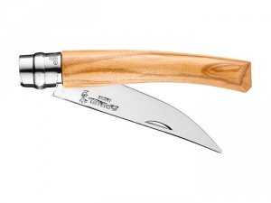 Opinel Nóż Slim Olive Mirror Blade 08 002563