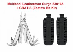 Multitool Leatherman Surge 830165 + GRATIS Zestaw Bit Kit 