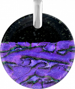 Wisior Koło MURANO GLASS KA999 Kolekcja EMERALD