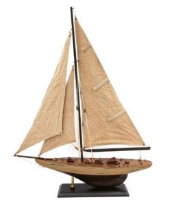 Model jachtu vintage - VIN - 63cm