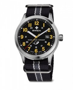 zegarek KRETOS Gent Postauto, SST, black, black WAT.0251.1011