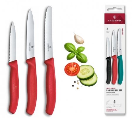 Zestaw 3 noży do warzyw i owoców Swiss Classic Victorinox 6.7111.34C1