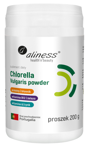 MEDICALINE Aliness Chlorella Vulgaris proszek 200g