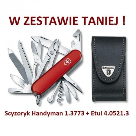 Victorinox Scyzoryk Handyman 1.3773 w zestawie z etui