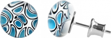 Kolczyki Sztyfty MURANO GLASS SZT515