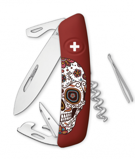 Scyzoryk SWIZA HALLOWEEN D03 Mexican Skull KNB.0030.H012