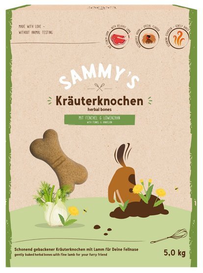 Sammy&#039;s Herbal Bone - kostki ziołowe 5kg