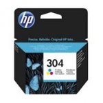 Tusz HP 304 do Deskjet 3720/30/32 | 100 str. | CMY 